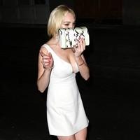 Lindsay Lohan Upskirt Wardrobe Malfunction while leaving Rasputin nightclub | Picture 91898